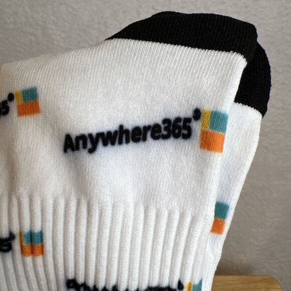 Microsoft Anywhere 365 Logo Socks New Novelty Employee Swag Corporate Tech Med - Picture 4 of 6